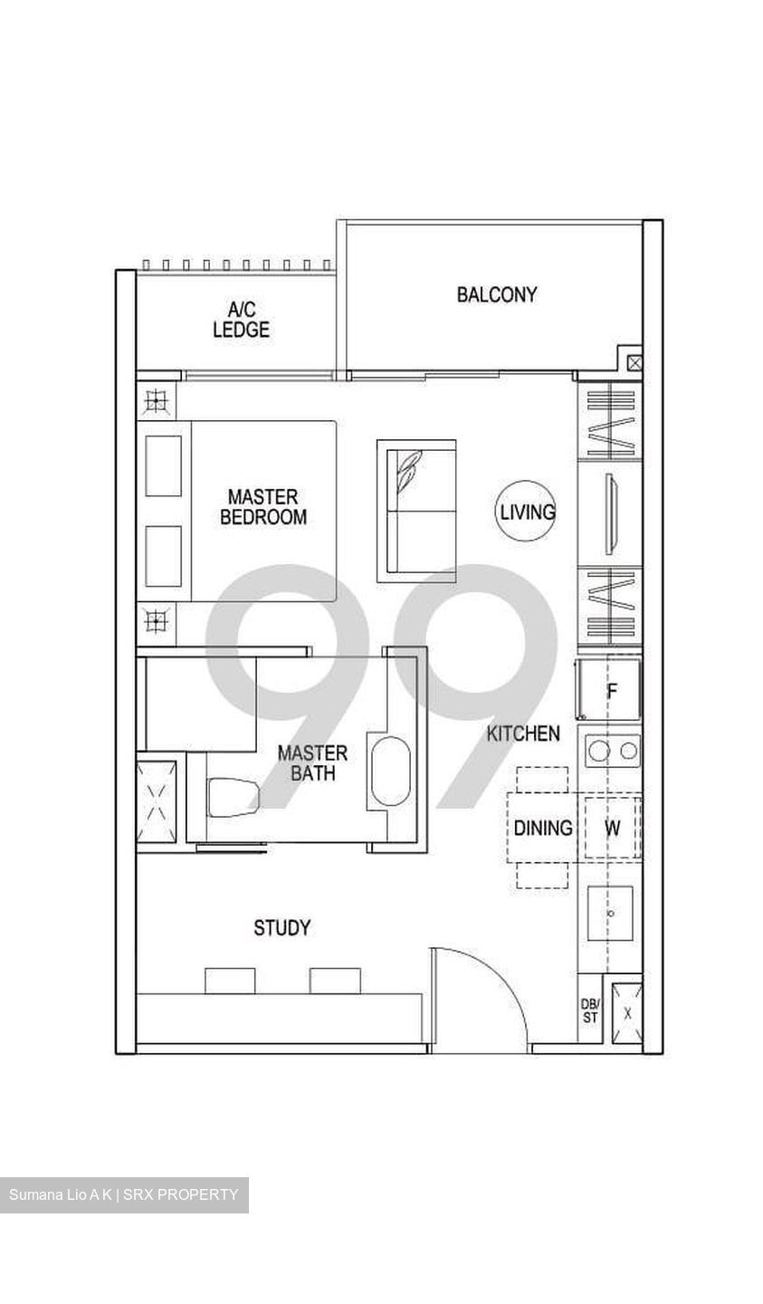 The Poiz Residences (D13), Apartment #432278221